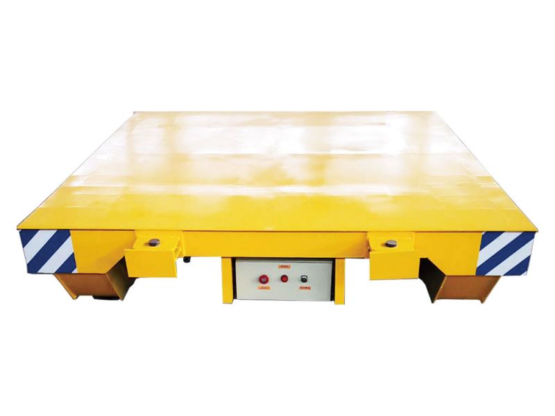 電動(dòng)軌道地平車(chē)運(yùn)用在圓柱形工件加工方案